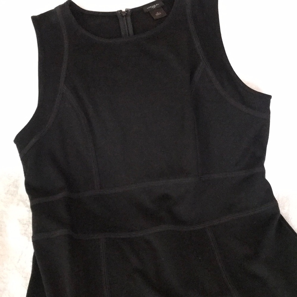 Ann Taylor black sleeveless dress